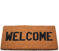 Welcome doormat